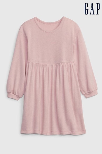 Gap Pink Softspun Round Neck Skater Dress (R83141) | £20