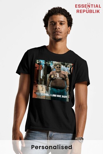 Essential Republik Black Fatboy Slim You've Come A Long Way Baby Album Cover Men's Music T-Shirt (R83978) | £22
