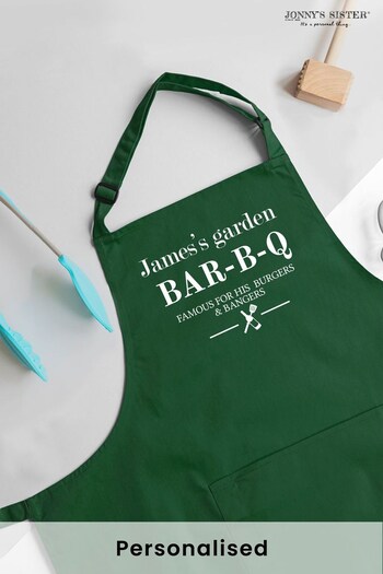 Personalised BBQ Apron by Jonny's Sister (R84707) | £24