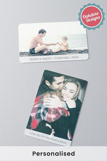 Personalised Photo Upload Wallet Card by Oakdene Designs (R84849) | £10