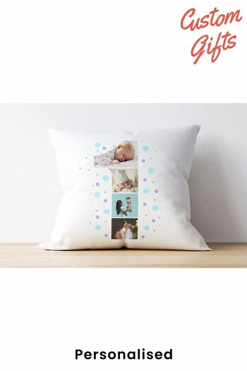 Personalised Photo Upload Cushion By Custom Gifts (R86441) | £20