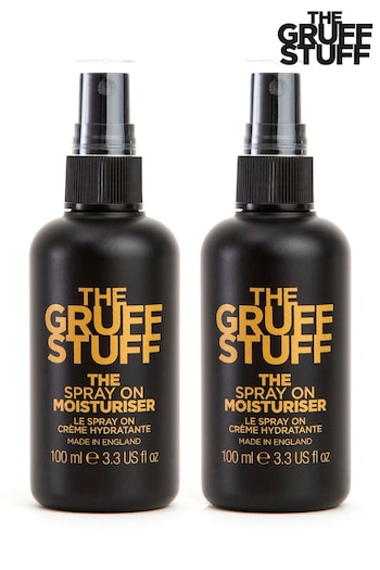 THE GRUFF STUFF The Spray On Moisturiser Duo (R88582) | £48