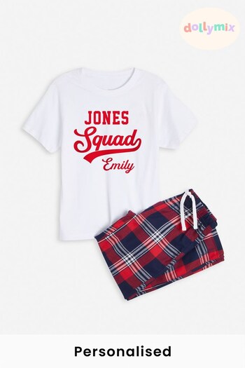 Personalised Kids Family PJ's by Dollymix (R90329) | £30