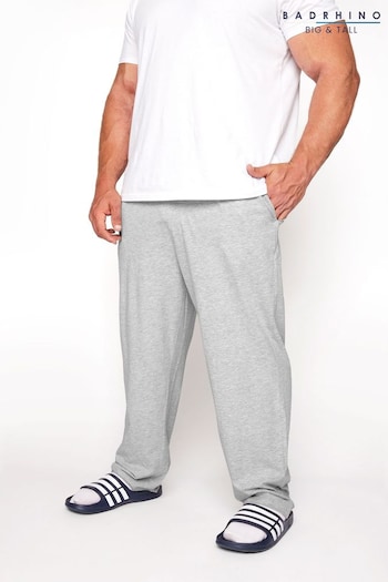 BadRhino Big & Tall Grey Essential Lounge Bottoms (R90452) | £17