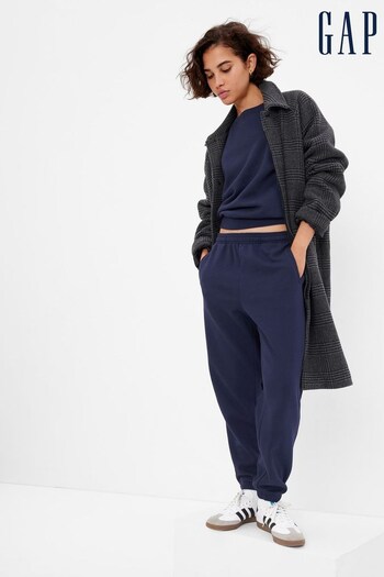 Gap Navy Blue High Rise Vintage Soft Pull-On Joggers (R90475) | £35