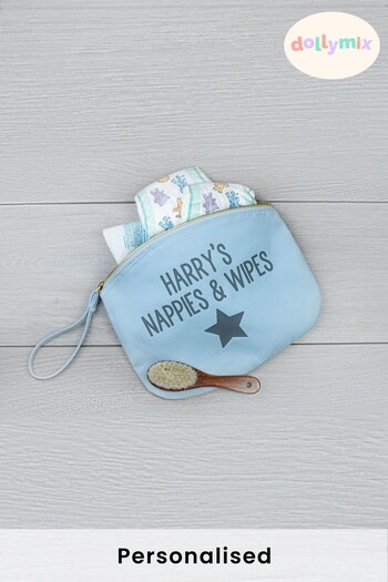 Personalised Star Nappy Bag by Dollymix (R91922) | £16