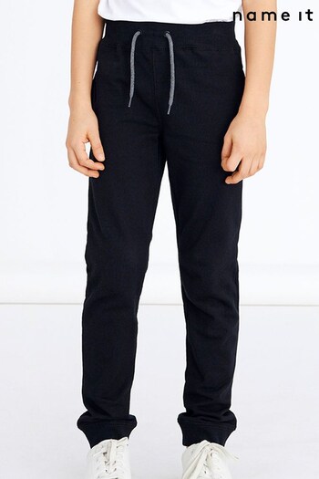 Name It Black Cotton Sweatpants (R92393) | £14