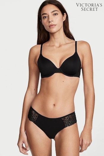 Victoria's Secret Black Lace No Show Knickers (R92533) | £9