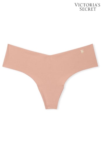 Victoria's Secret Evening Blush Nude Smooth No Show Thong Knickers (R92649) | £9