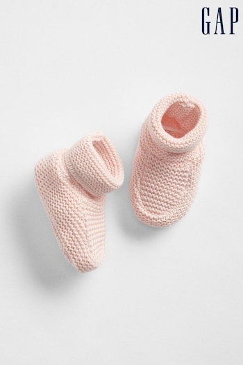 Gap Pink Baby Brannan Booties (R92672) | £12