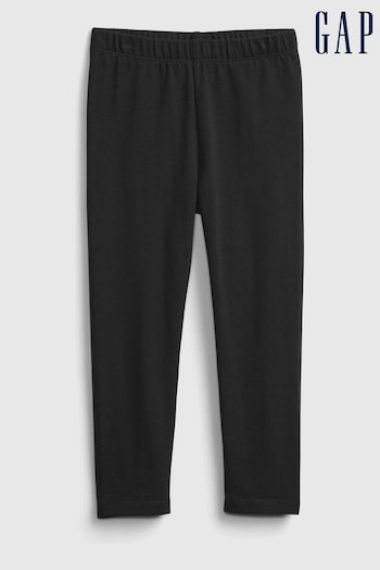 Gap Black Basic Cotton Leggings (6mths-5yrs) (R92980) | £6