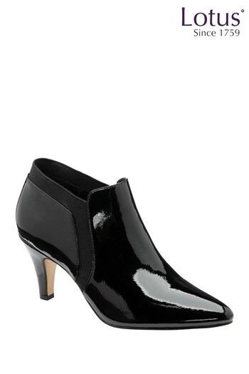 Lotus Footwear Black Shoe Boot (R93792) | £55