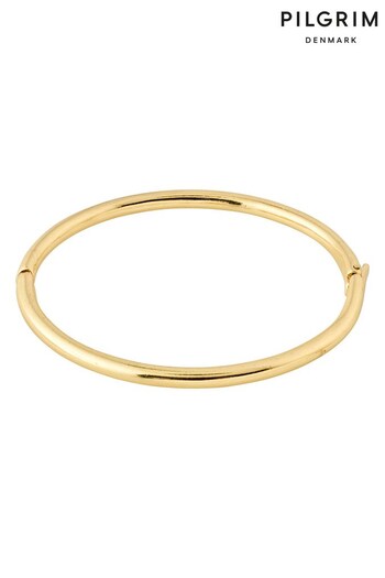 PILGRIM Gold Sophia  Recycled Bangle Bracelet (R94345) | £30
