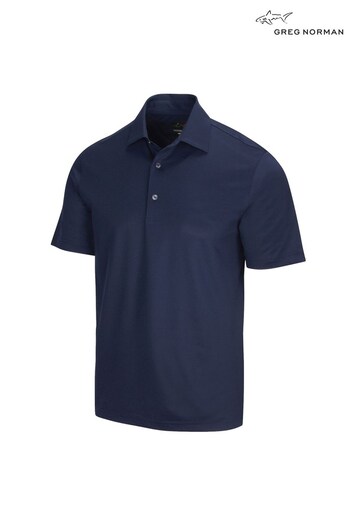 Greg Norman Navy Freedom Micro Pique Polo Shirt (R94719) | £22