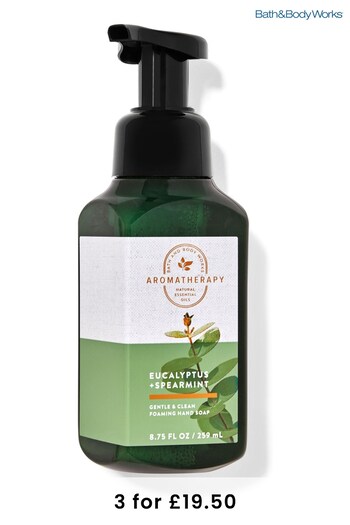 Bath & Body Works Eucalyptus Spearmint Gentle and Clean Foaming Hand Soap 8.75 fl oz / 259 mL (R94752) | £10