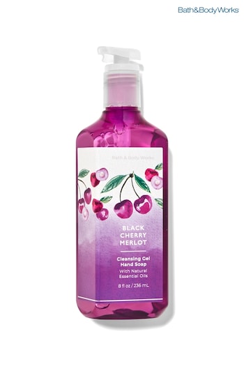 Bath & Body Works Black Cherry Merlot Cleansing Gel Hand Soap 8 fl oz / 236 mL (R95171) | £10