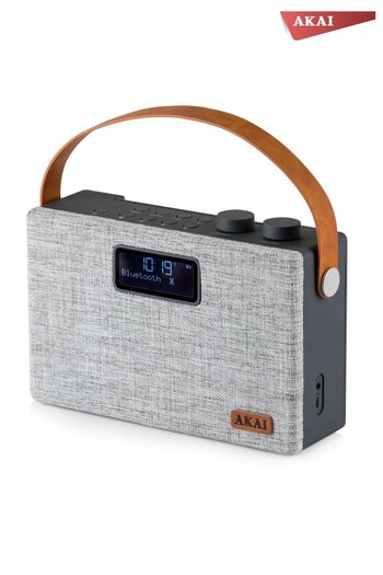 Akai Grey Bluetooth DAB + Radio (R95595) | £80