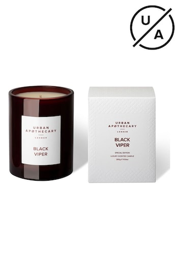 Urban Apothecary Clear 300g Black Viper Luxury Scented Candle (R96075) | £45