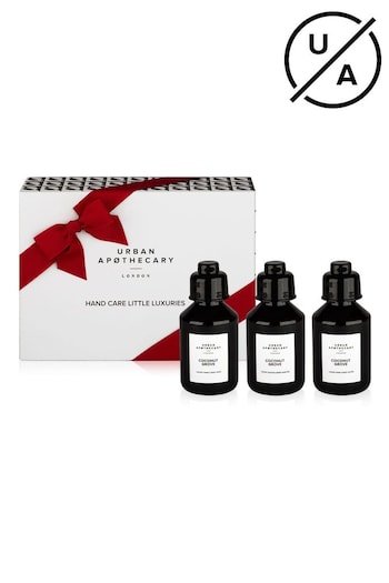Urban Apothecary Coconut Grove Hand Lorenzo Little Luxuries  100ml Wash, Lotion and Sanitiser (R96081) | £30