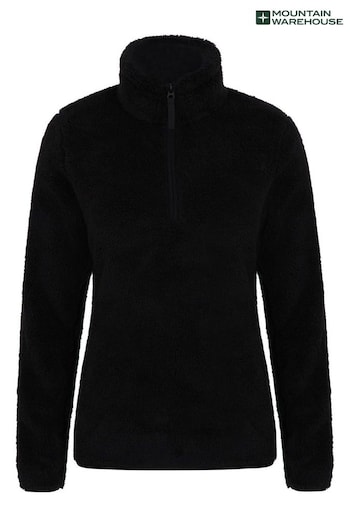 Mountain Warehouse Black Black Teddy Womens Fleece (R96145) | £35