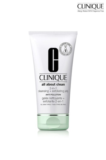 Clinique All About Clean 2-in-1 Cleansing + Exfoliating Jelly 150ml (R96645) | £23
