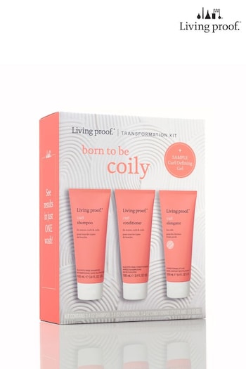 Living Proof Curl Travel Kit - Born to be Coily (worth £45) (R96896) | £35