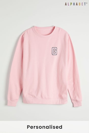 Personalised Monogrammed Sweatshirt by Alphabet (R97248) | £28