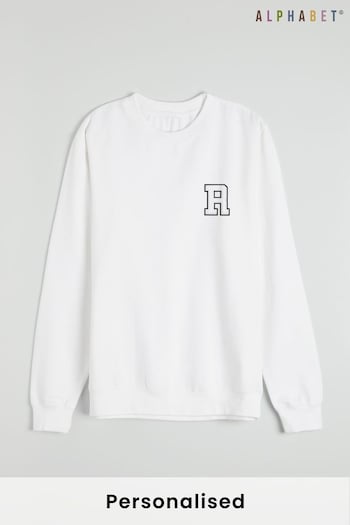 Personalised Monogrammed Sweatshirt by Alphabet (R97251) | £28