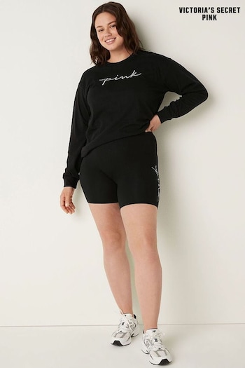 Victoria's Secret PINK Pure Black High Waist Cycling Short (R97371) | £20