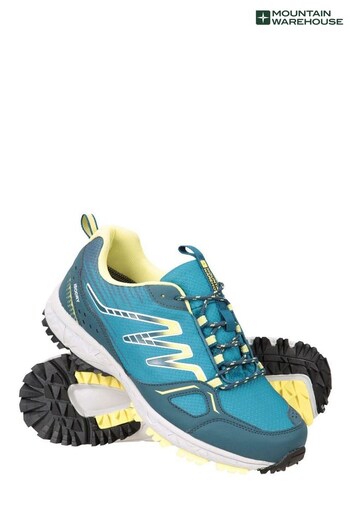 Mountain Warehouse Blue Lakeside Trail Womens Waterproof Approach Shoes (R97861) | £64