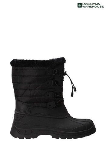 Mountain Warehouse Black Whistler Womens Snow Walking Boots (R97988) | £46