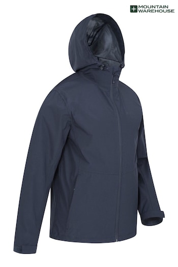 Mountain Warehouse Blue Ashbourne Mens Half-Zip Fleece (R99342) | £64