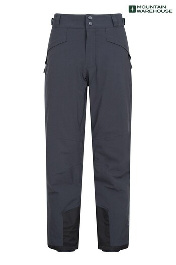 Mountain Warehouse Grey Orbit Mens 4-Way-Stretch Recco Ski Trouser - Short Length (R99601) | £112