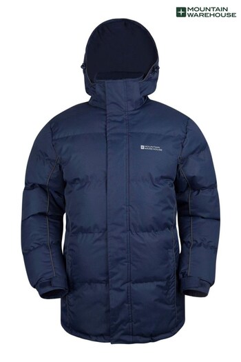 Mountain Warehouse Blue Snow Mens Padded Jacket (R99980) | £62