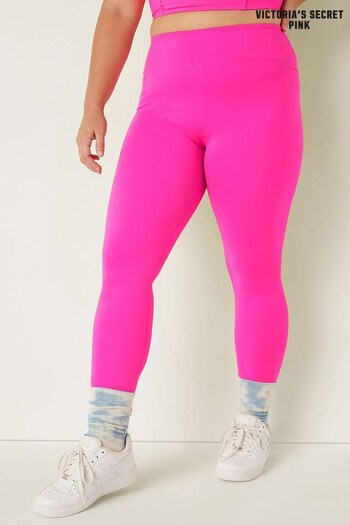 Victoria's Secret Pink Atomic Pink Soft Ultimate High Waist Full Length Legging (RE1130) | £46