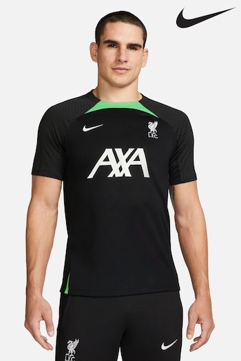 Nike Black Liverpool FC Strike Dri-FIT Knit Soccer Top (T00250) | £45