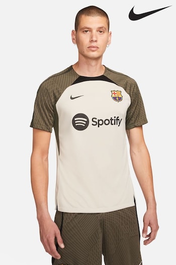 Nike Brown FC Barcelona Strike Drill T-Shirt (T00292) | £45