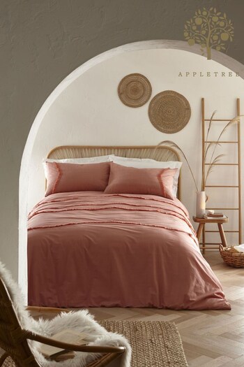 Appletree Pink Tabitha Duvet Cover and Pillowcase Set (T00823) | £32 - £55