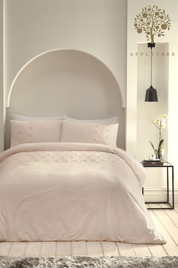 Appletree Pink Ayda Duvet Cover and Pillowcase Set (T00855) | £35 - £60