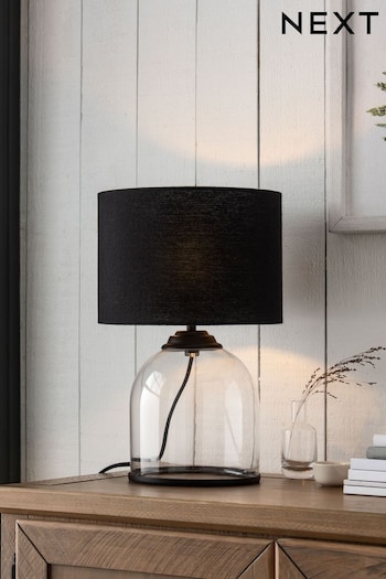 Black Gloucester Lamp Medium (T01238) | £40