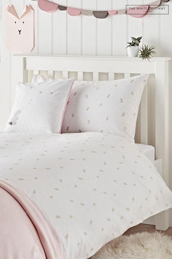 April Top Picks White Kids Sleepy Bunny Bed Linen Set (T02585) | £35 - £39