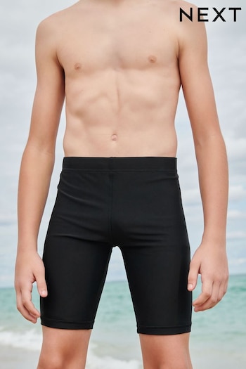 Black Longer Length Stretch Swim Shorts stella (3-16yrs) (T02836) | £8 - £14