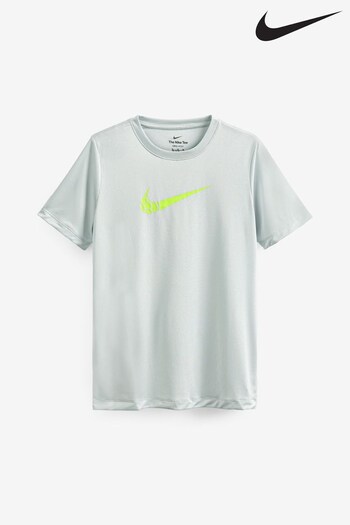 Nike Grey Dri-FIT Football Graphic Training T-Shirt (T02944) | £23