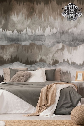 Art For The Home Natural The Horizon Taupe Mural (T03205) | £62