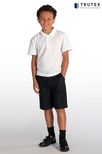Trutex White Polo Shirt (T03285) | £3.50 - £6