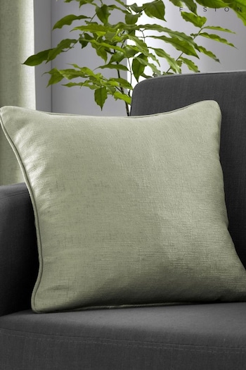 Fusion Green Strata Blockout Filled Cushion (T03547) | £16