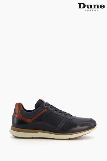Dune London Wide Fit Thymes Lace-Up Trainers (T04305) | £85