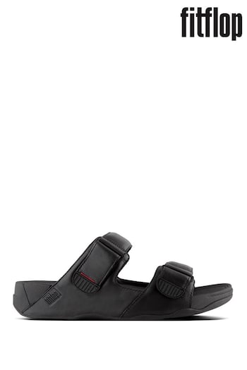 FitFlop™ Gogh™ Moc Slide in Leather (T04801) | £90