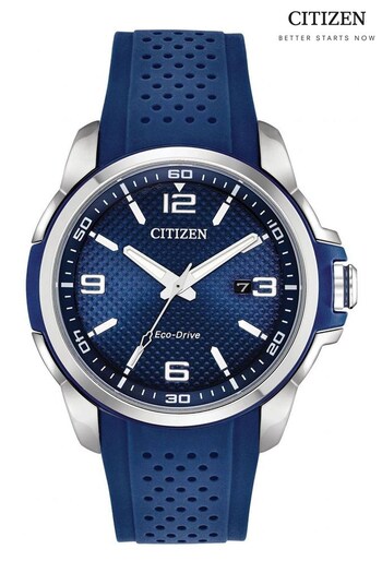 Citizen Gents Blue Sports Strap Watch (T04848) | £169