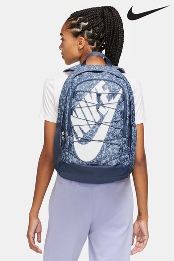 Nike Blue Hayward Scribble Backpack (T04853) | £45